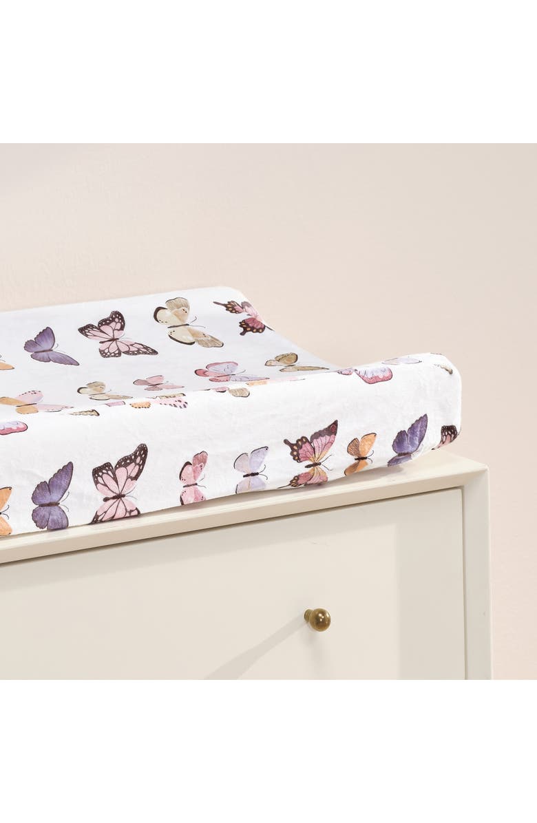 Lambs
Ivy Butterfly Dreams Soft/Cozy Fleece Changing Pad Cover, Alternate, color, White