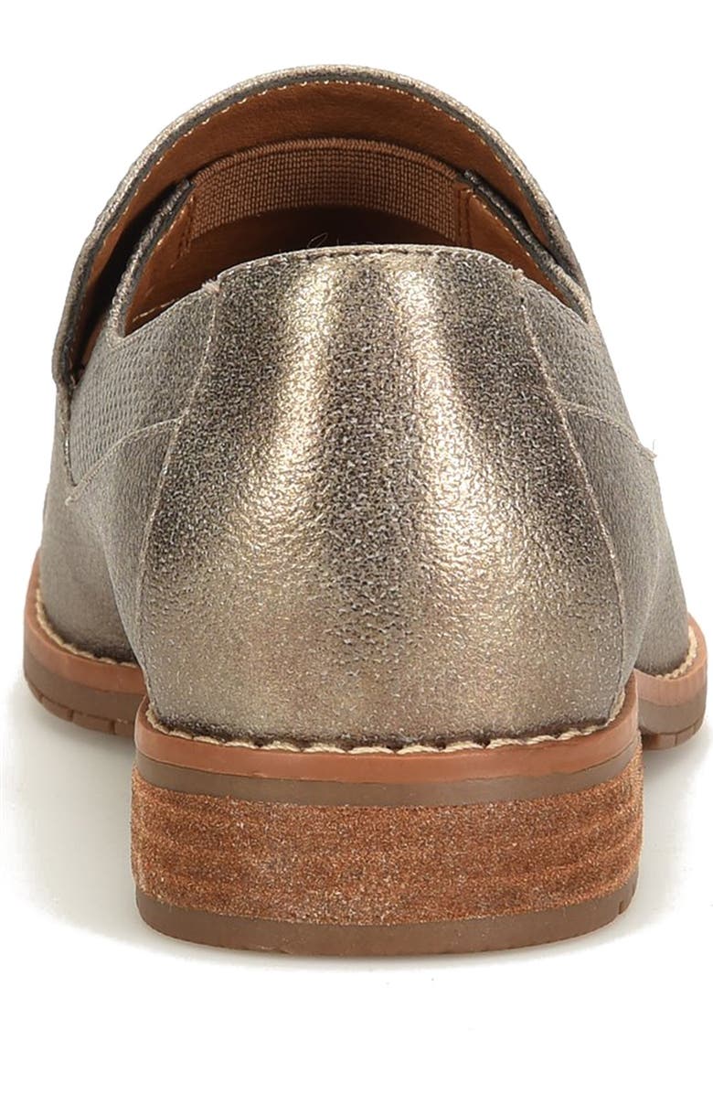EUROSOFT Wavery Metallic Cap Toe Loafer, Alternate, color,