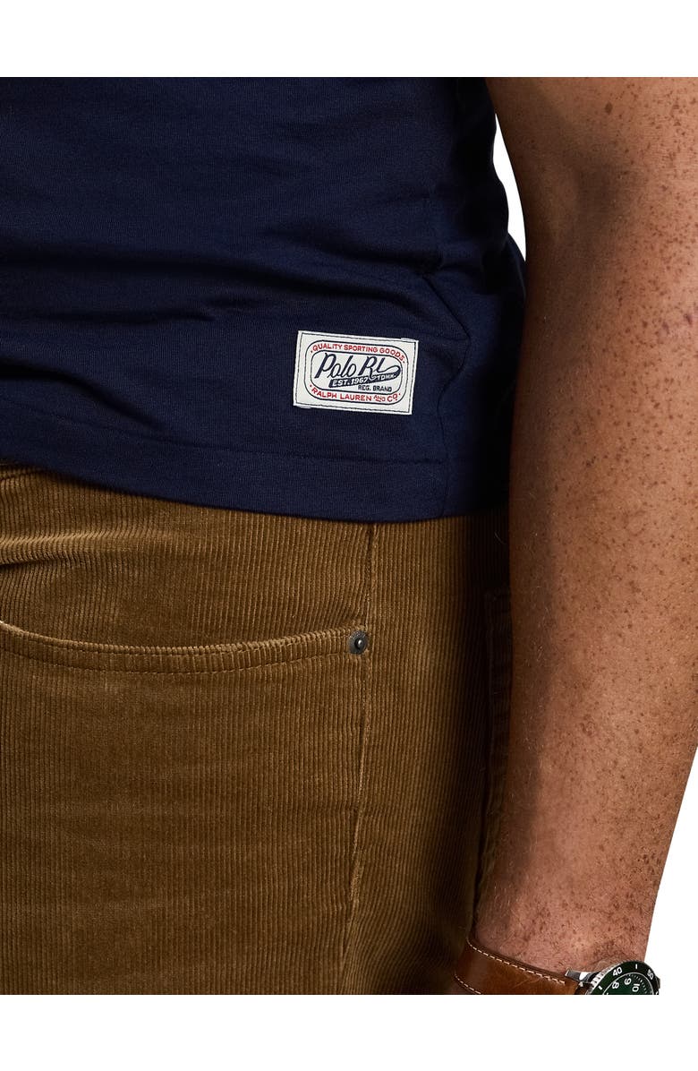 Polo Ralph Lauren Big & Tall Logo Graphic Tee, Alternate, color, 