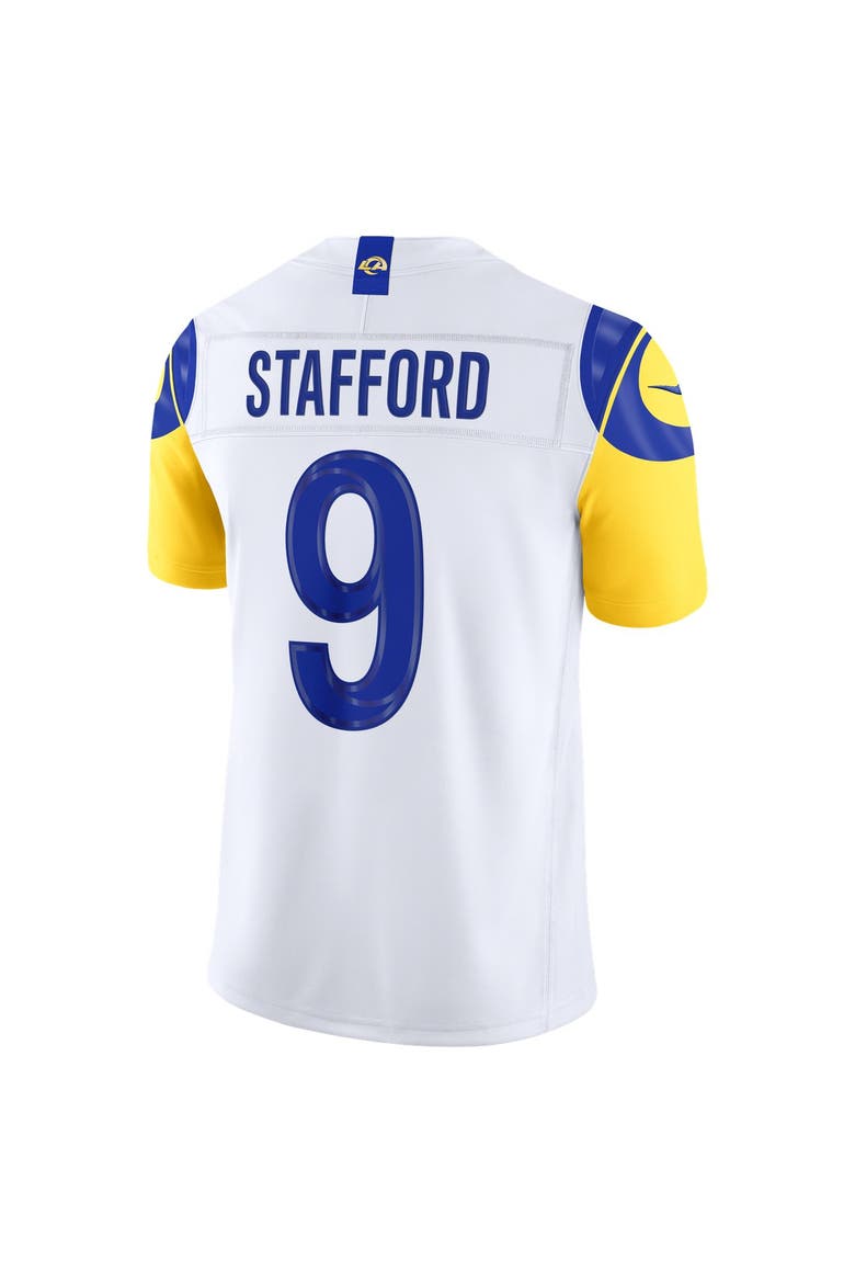 Men's Nike Matthew Stafford White Los Angeles Rams Vapor F.U.S.E. Stitched Limited Jersey, Alternate, color, White