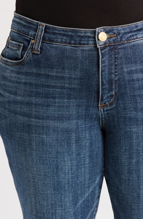 Kut From The Kloth Carrie Roll Cuff Boyfriend Straight Jeans In Aesthetic