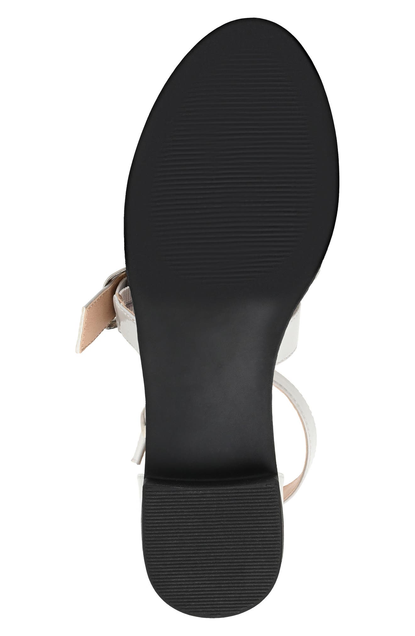 Journee Collection Constance Buckle Sandal - Wide Width, Alternate, color, Grey