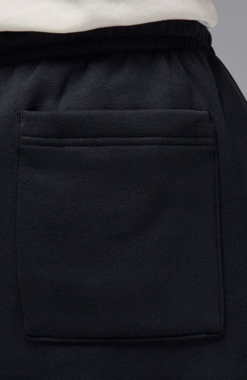 Jordan Brooklyn Oversize French Terry Sweatpants In Black