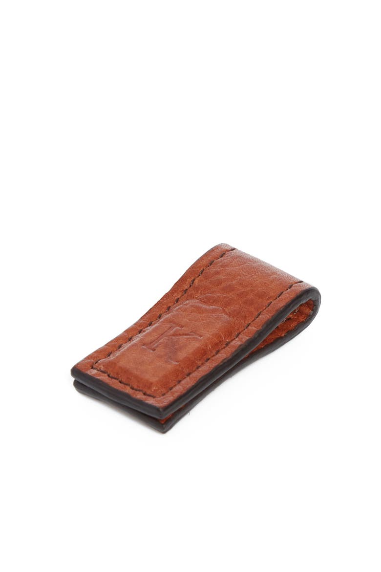 Edison Leather Cord Wrapper - Large, Alternate, color, Pebbled Tan