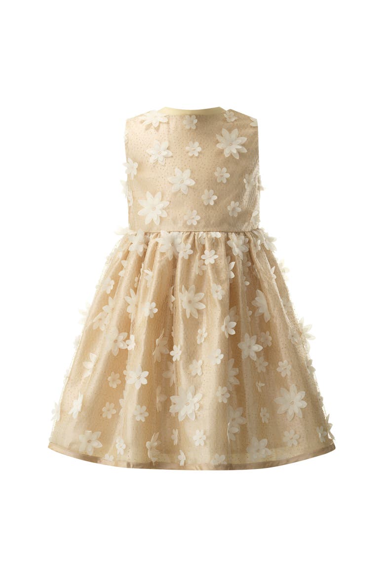 Daisy Tulle Dress, Main, color, Gold