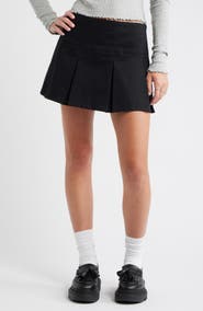 BP. Preppy Pleated Miniskort