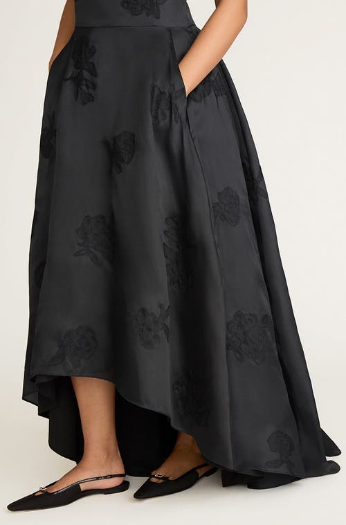 REBECCA TAYLOR REBECCA TAYLOR APPLIQUE SCULPTURED MIDI DRESS