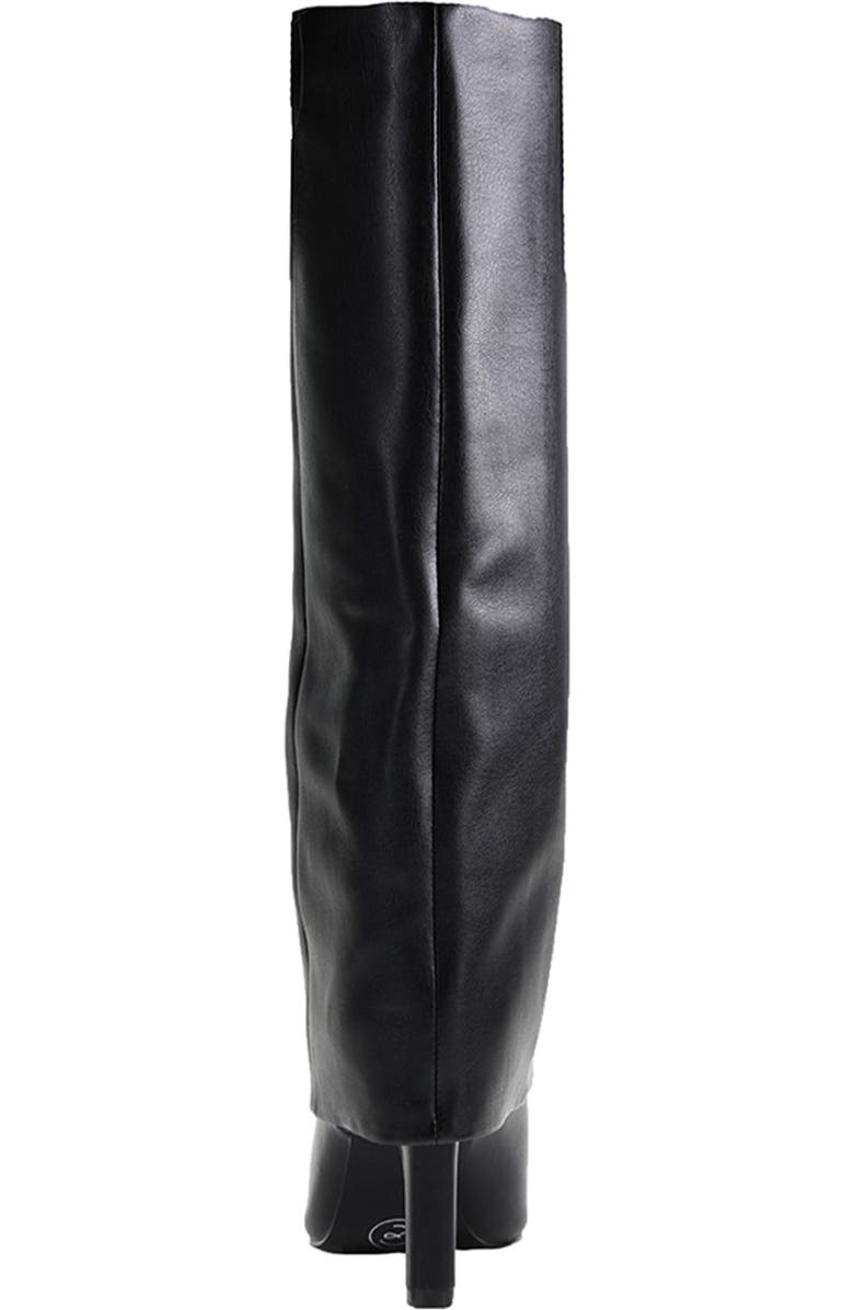 Chinese Laundry Fave Foldover Shaft Pointed Toe Knee High Boot, Alternate, color, Black