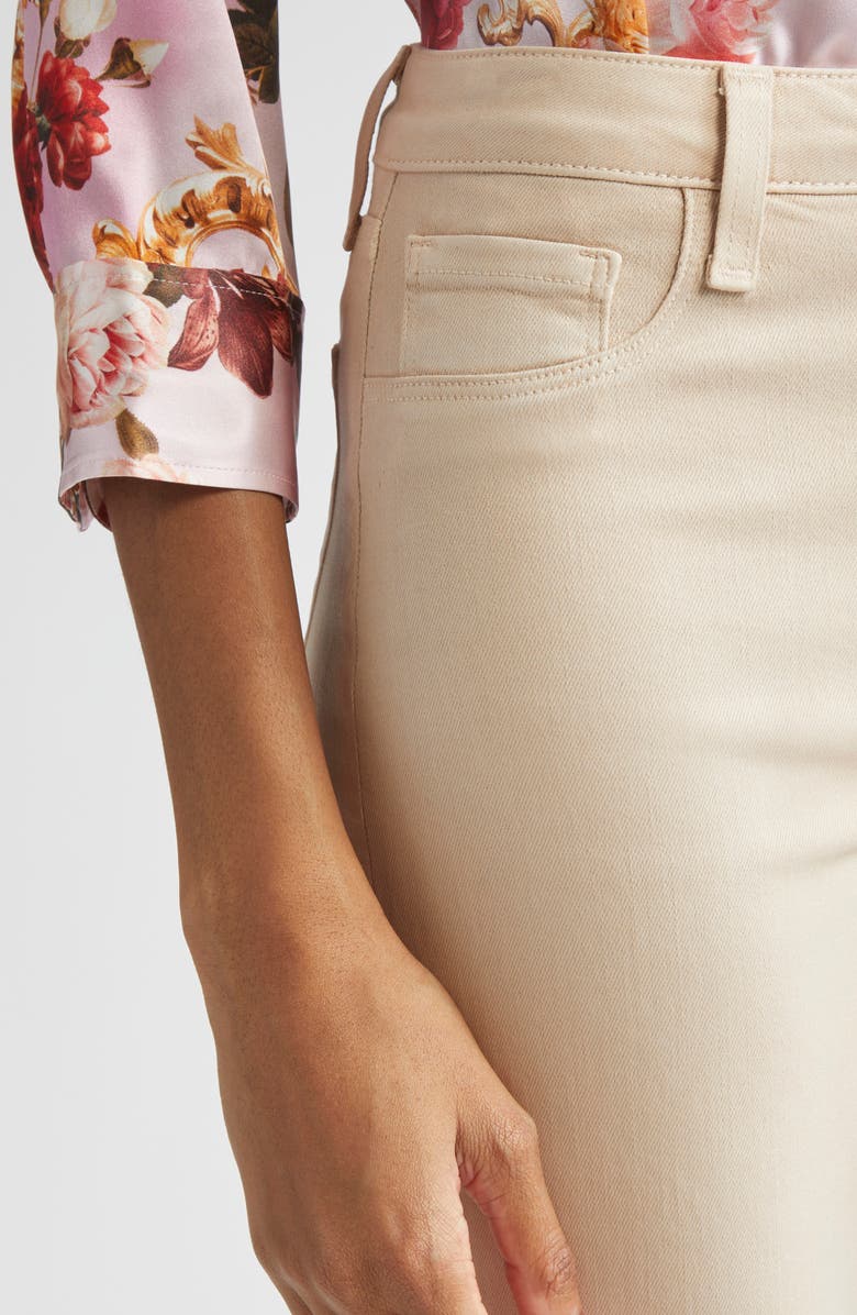 L'AGENCE Tati High Waist Ankle Micro Bootcut Jeans, Alternate, color, Cement Coated