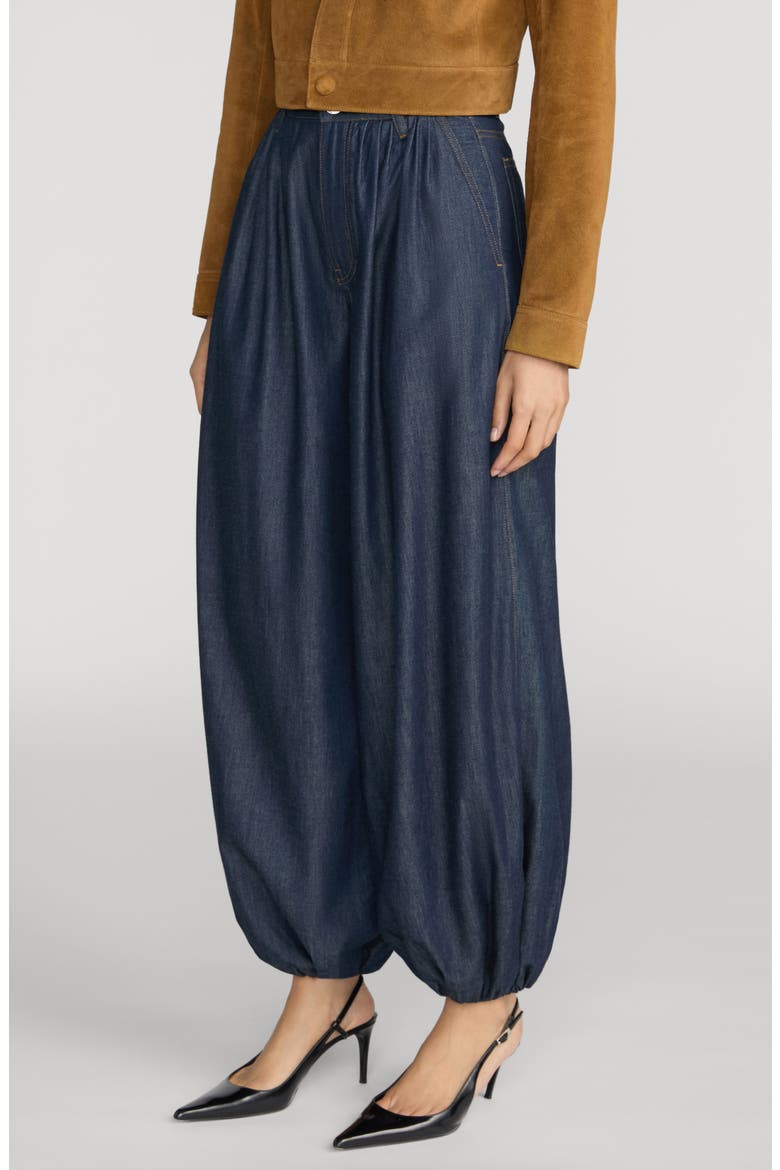 The Denim Balloon High Waist Balloon Leg Jeans, Alternate, color, RINSE