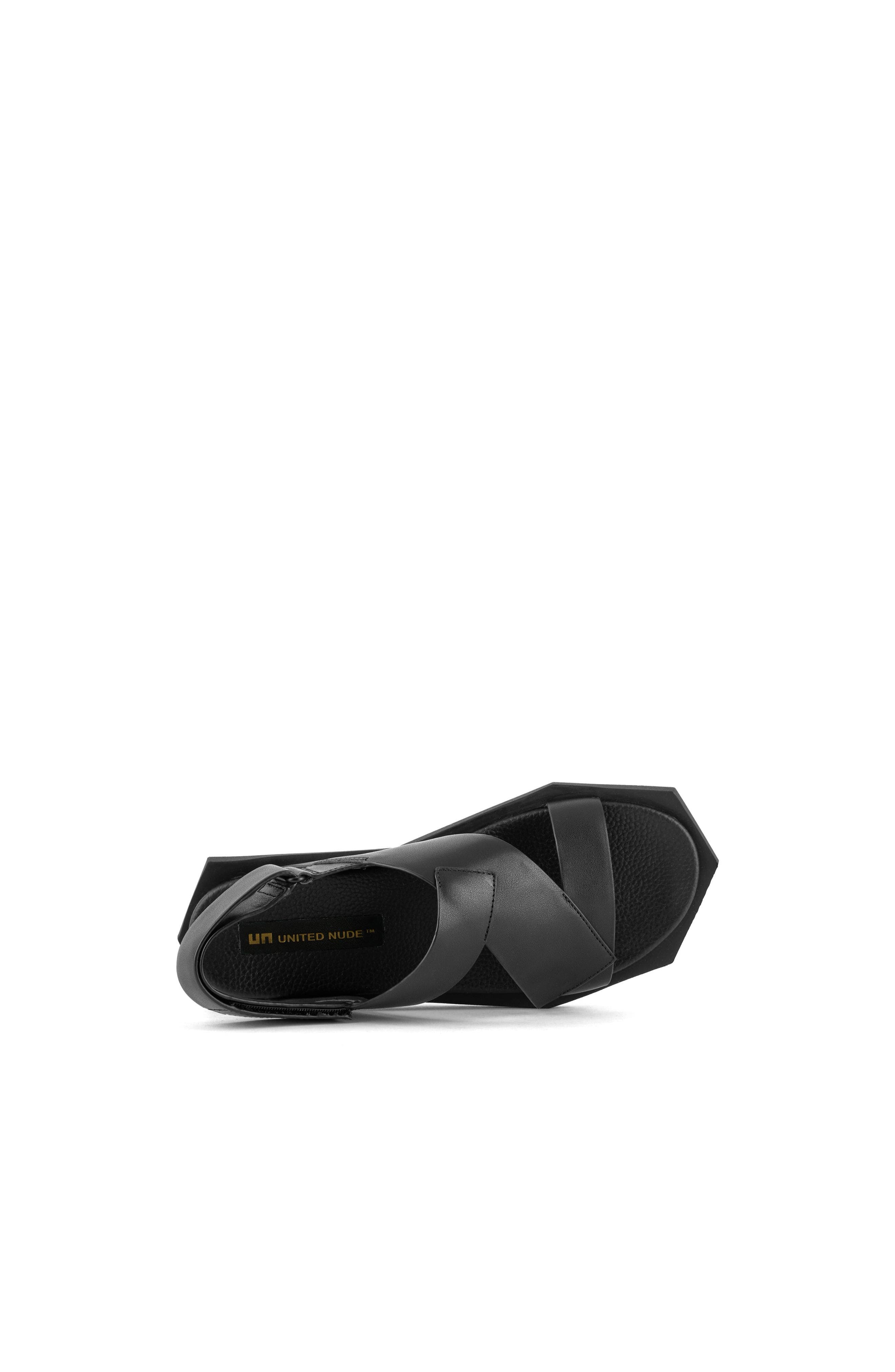 United Nude Poly Straps Lo Sandals, Alternate, color, Black