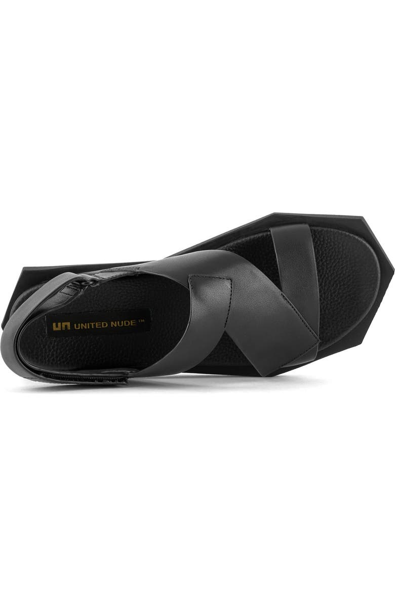 United Nude Poly Straps Lo Sandals, Alternate, color, Black