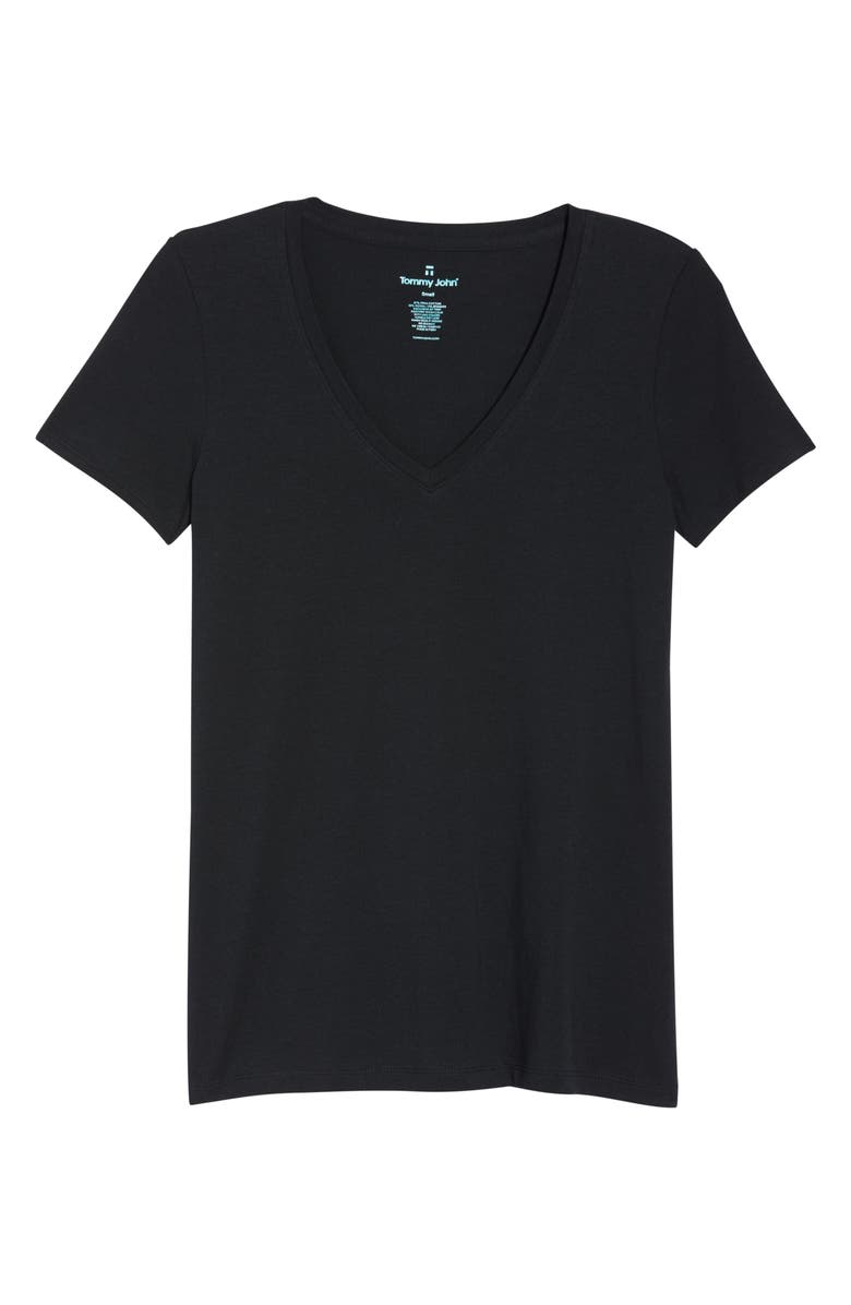 Tommy John Second Skin V-Neck Tee, Alternate, color,