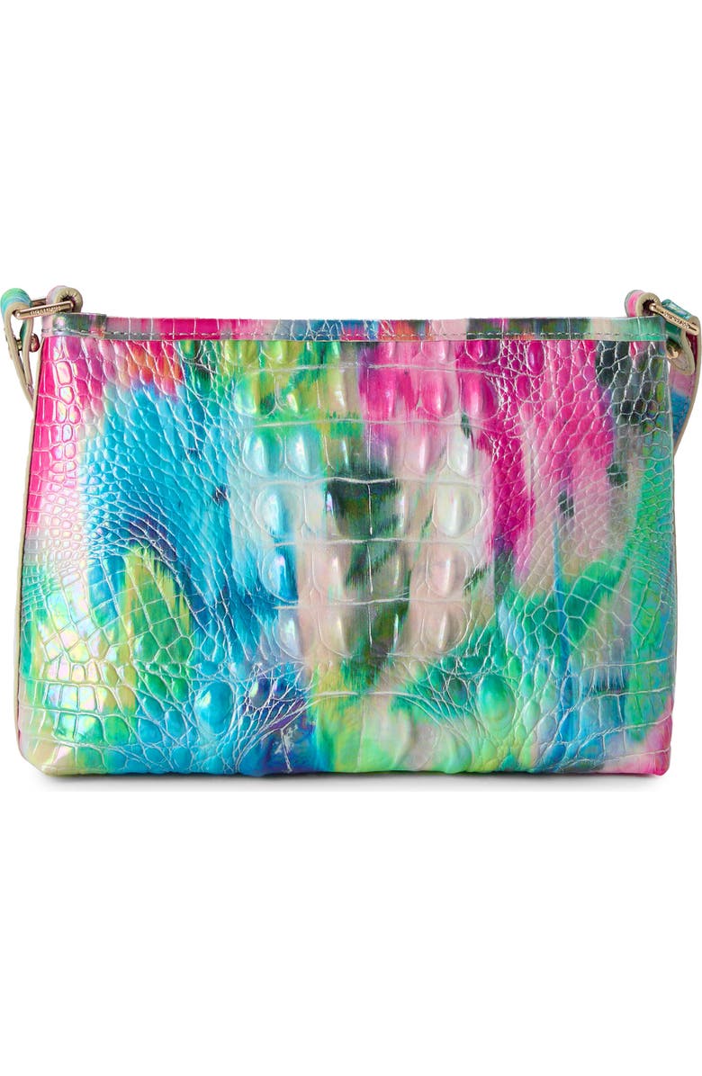 Brahmin Lorelei Croc Embossed Leather Shoulder Bag, Alternate, color,