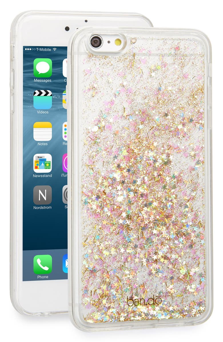 ban.do 'Glitter Bomb' iPhone 6 Plus & 6s Plus Case, Main, color, 