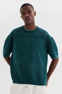 H&M Relaxed Fit Boxy Mesh T-shirt