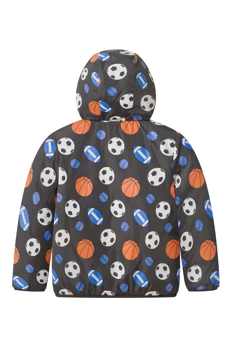 Kids' Color Change Puffer Jacket, Alternate, color, GREY SPORTS