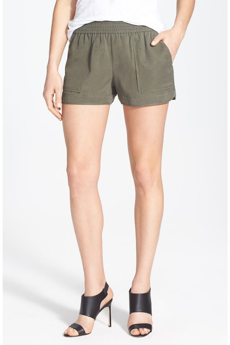 Beso Woven Shorts, Main, color, FATIGUE
