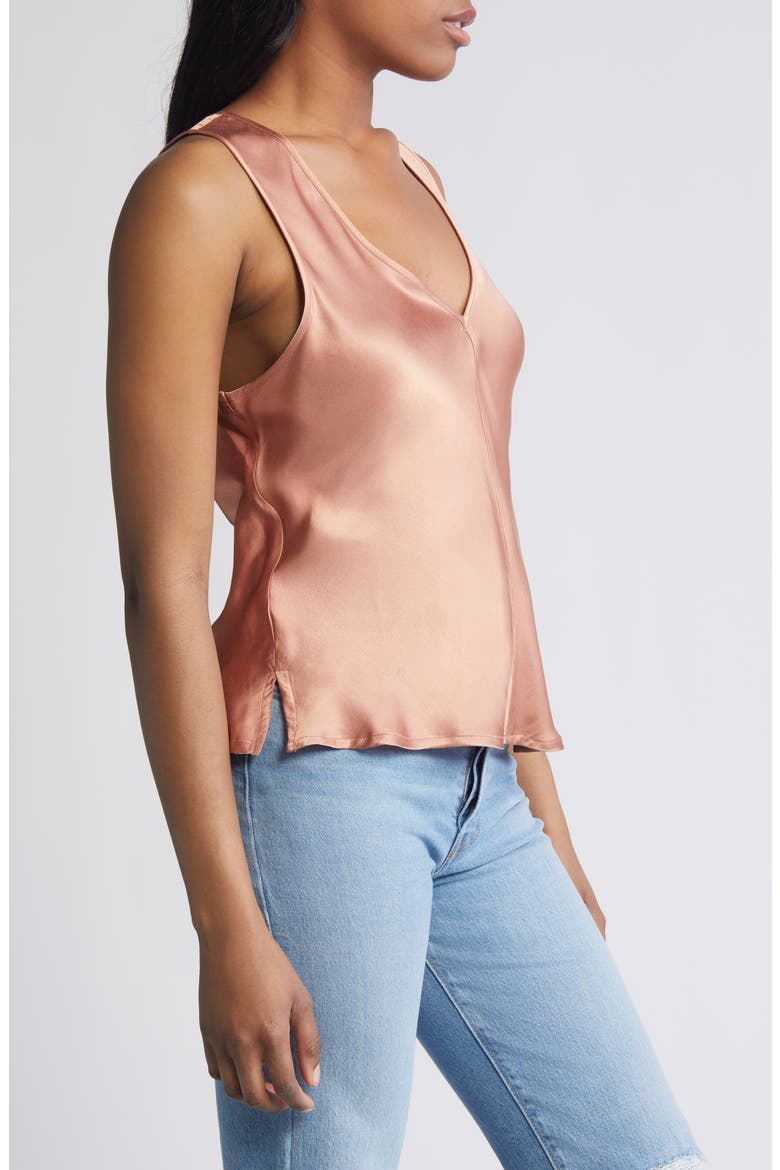 Ave Satin Tank, Alternate, color, MOCHA MOUSSE