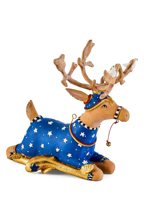 Patience Brewster Dash Away Reindeer Christmas Ornament