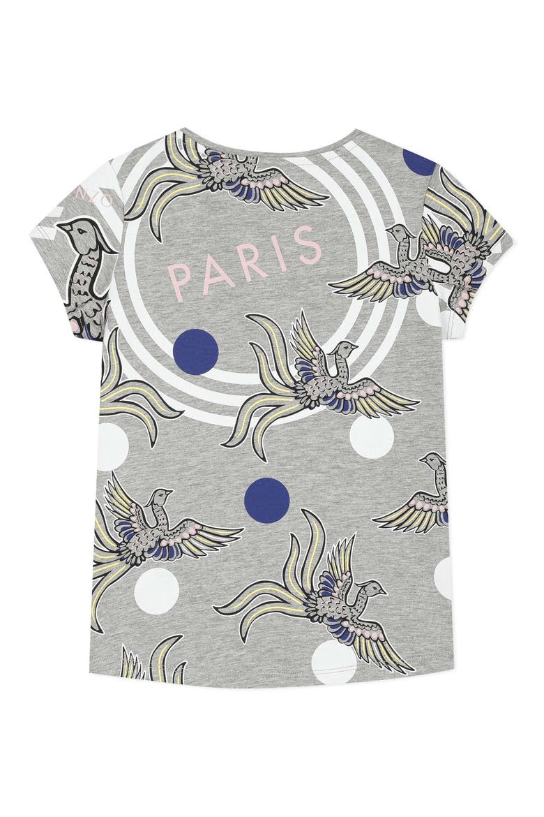 Multi Iconic Graphic Tee, Alternate, color, MARL GREY