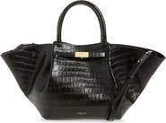 DeMellier New York Leather East/West Midi Tote