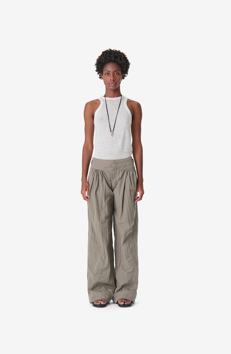 IRO Wanni Pants, Main, color, Olive Green