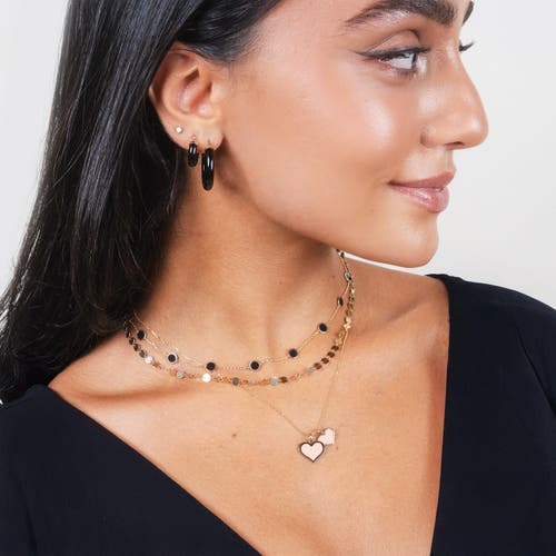 The Lovery Fine Jewelry Pink Pearl Heart Charm In Gold