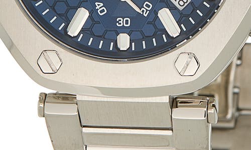 Philipp Plein The Hexagon Chronograph Bracelet Watch, 42mm In Stainless Steel