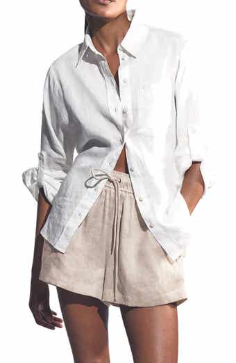 Willow Linen Blend Drawstring Pants