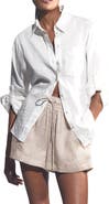 Reiss Willow Linen Blend Drawstring Pants