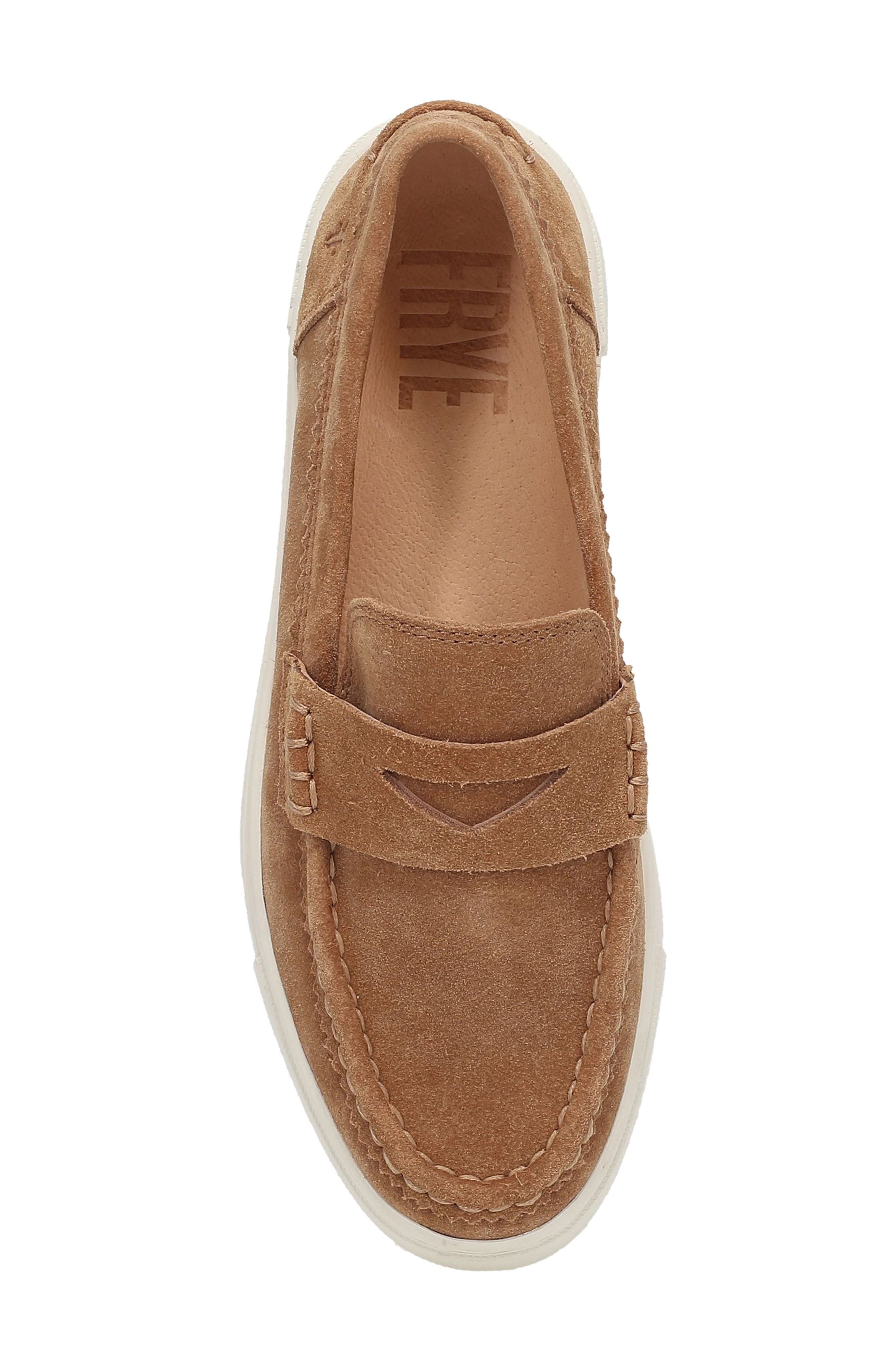 Frye Ivy Sneaker Loafer, Alternate, color, Almond