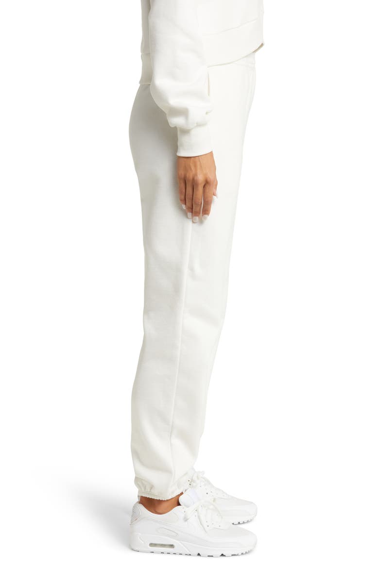 On the Go Cotton Blend Joggers, Alternate, color, FRESH SNOW