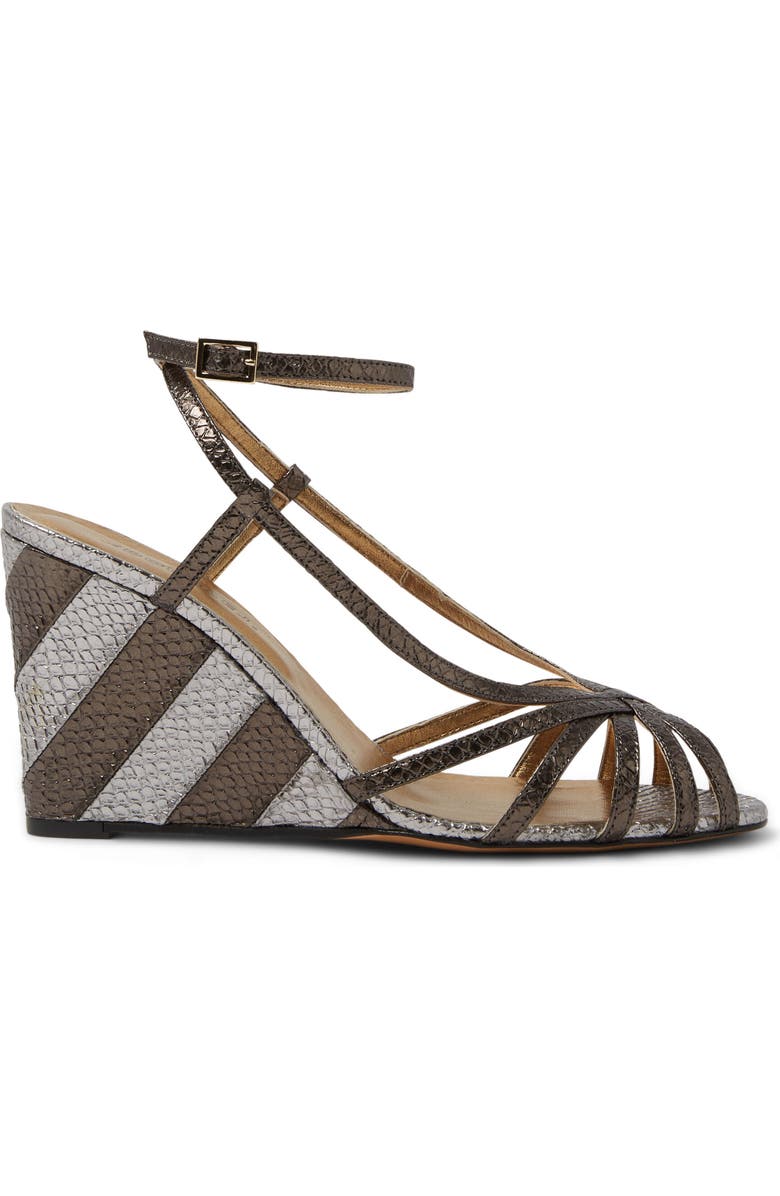 La DoubleJ The Weekend Wedge Solid Anthracite, Main, color, Solid Anthracite