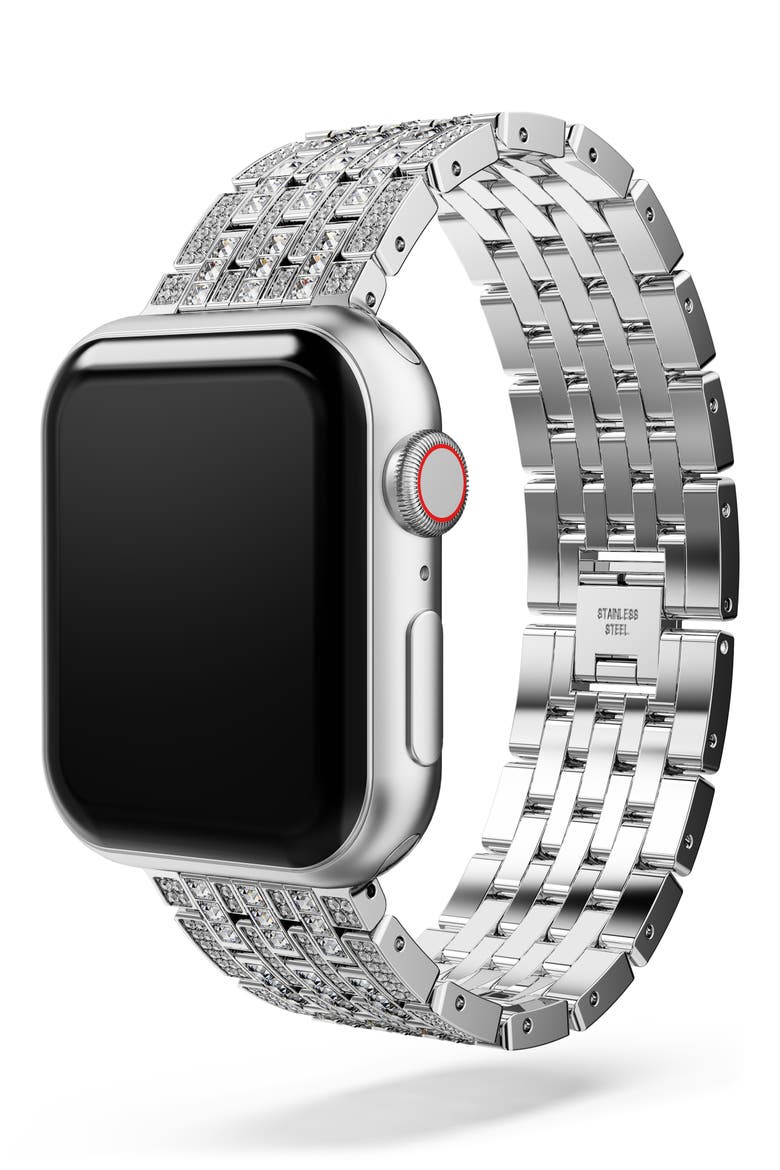 Sparkling Princess 20mm Apple Watch® Watchband, Alternate, color, SILVER