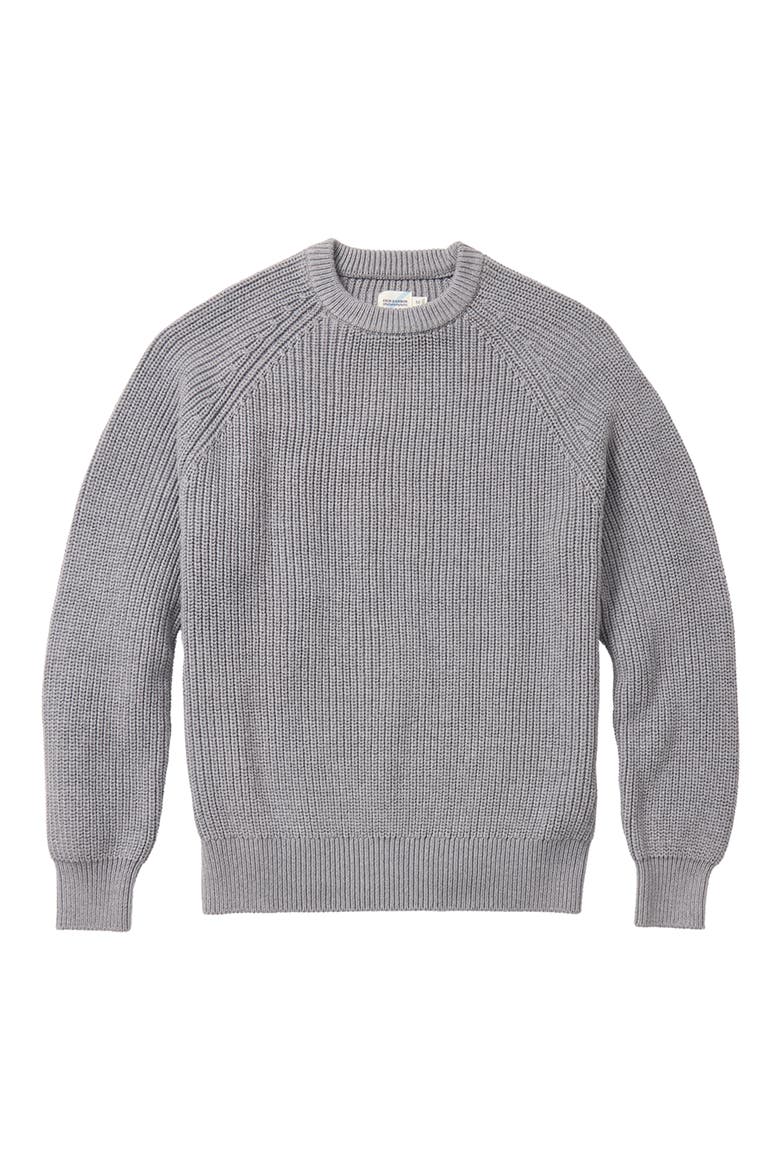 Neptune Organic Cotton Blend Sweater, Alternate, color, CHARCOAL HEATHER GREY