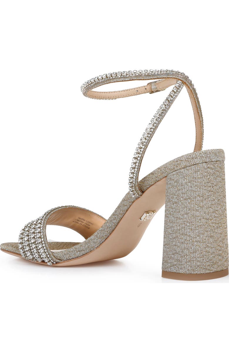 Badgley Mischka Collection Becca Sandal, Alternate, color, Platino