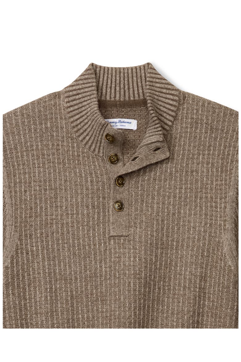 Autumn Pier Button Placket Sweater, Alternate, color, AUBERAGE