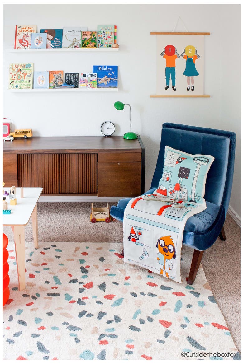 Terrazzo Washable Rug, Alternate, color, MULTI