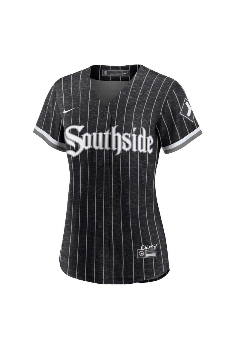 Women's Nike Tim Anderson Black Chicago White Sox City Connect Replica Player Jersey, Alternate, color, Black