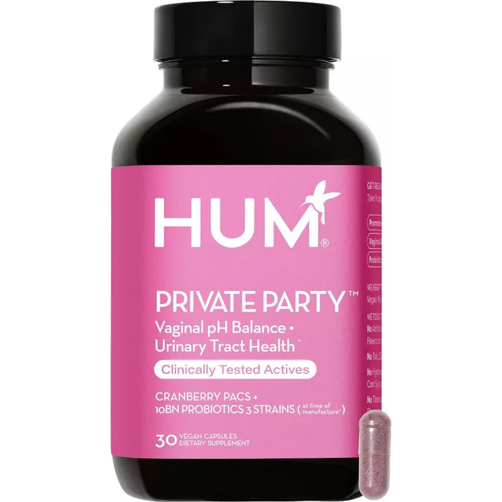 Hum Nutrition Private Party™ probiotic for vaginal health + urinary tract health Supplement  product