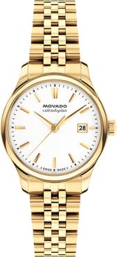 Movado Heritage Series Calendoplan Bracelet Watch