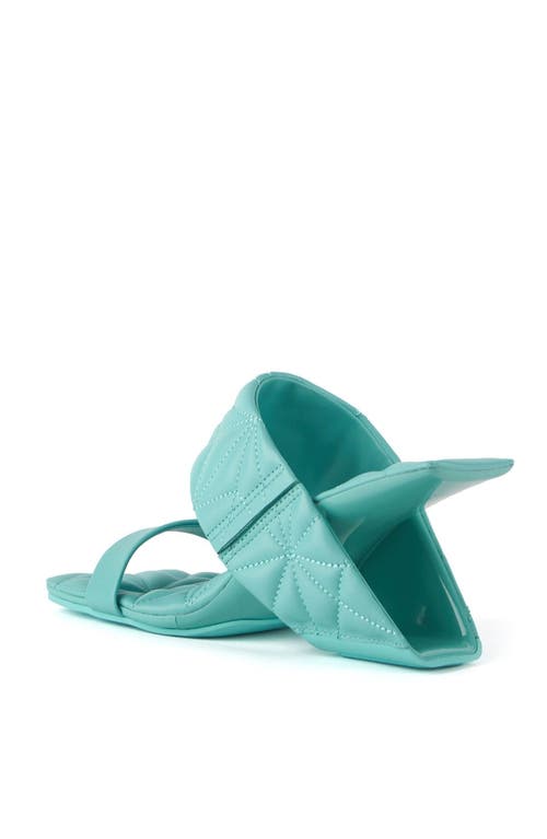 United Nude Loop Hi Puffy Sandals In Blue