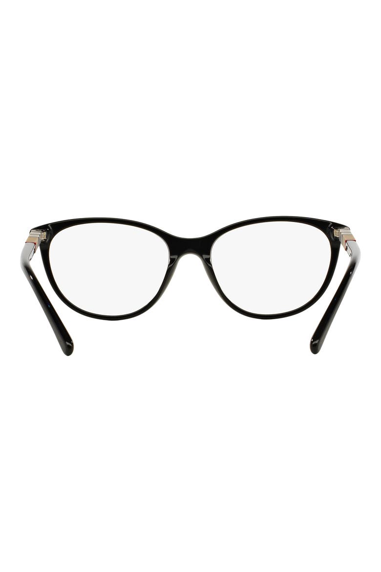 52mm Square Optical Glasses, Alternate, color, BLACK