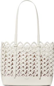 Kate Spade New York do it all woven large leather tote