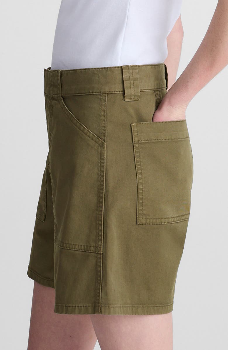 Madewell Essex Utility Shorts, Alternate, color, Faded Ivy