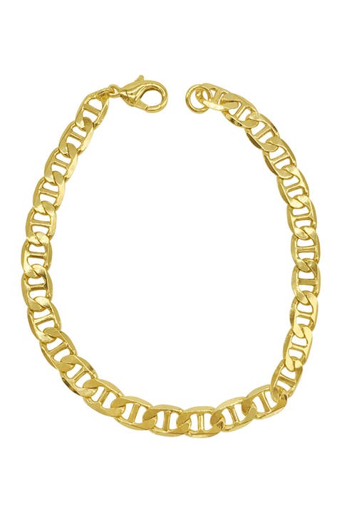 Men's Water Resistant Mariner Chain Bracelet
