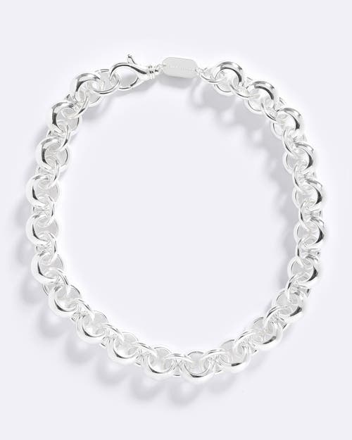 Emma Pills Lucien Necklace In Silver