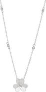 SAVVY CIE JEWELS Clover Pendant Necklace