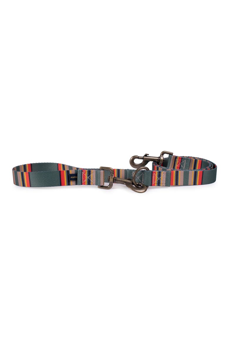 Vintage Camp Adventure Leash, Alternate, color, GREEN HEATHER